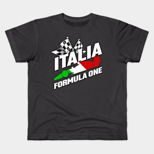 F1 Italia Ferrari 2023 Formula One Racing Car Kids T-Shirt